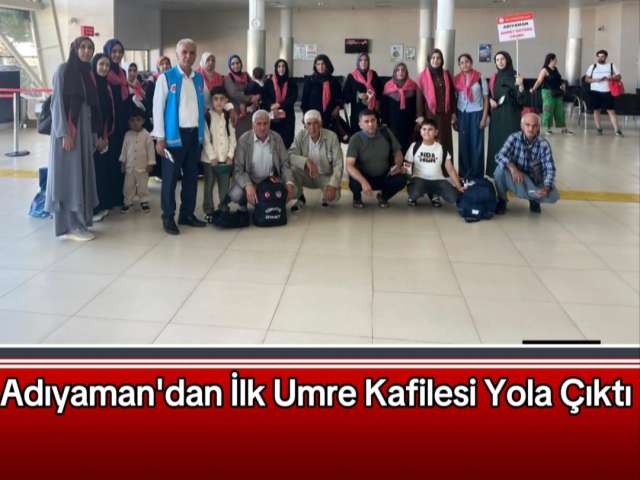 Umre Kafilesi Yola Çıktı