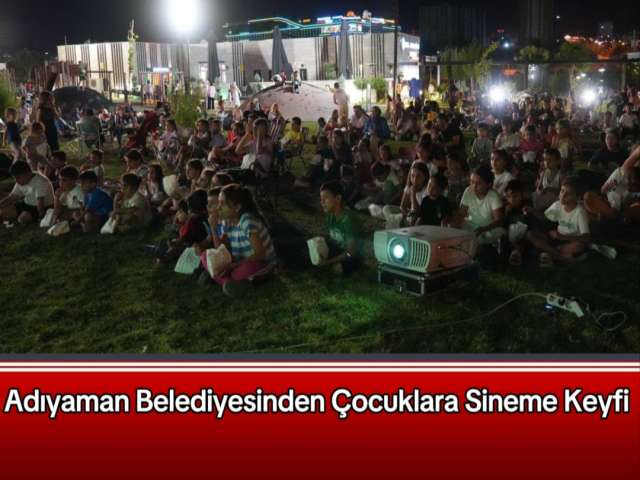 Çocuklara Açık Sinema Keyfi
