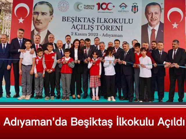 Beşiktaş İlkokulu Törenle Açıldı