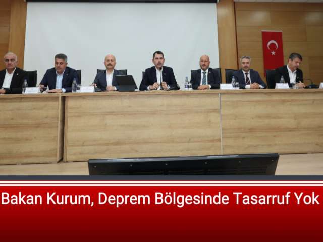 Bakan Kurum Adıyaman'da