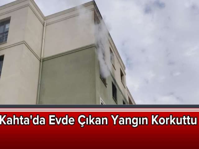 Kahta'da Yangın Korkuttu