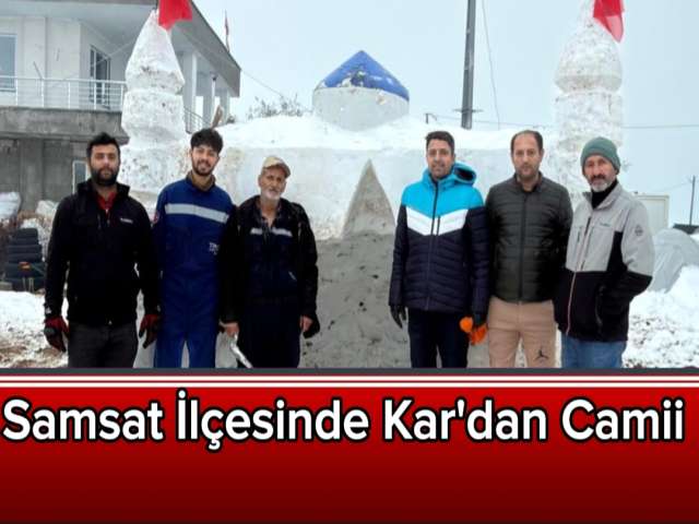 Samsat'ta Kar'dan Camii