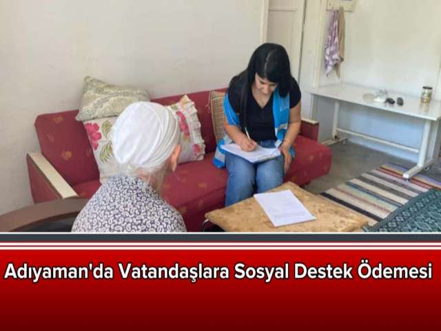 Belediye'den Sosyal Yardım Ödemesi